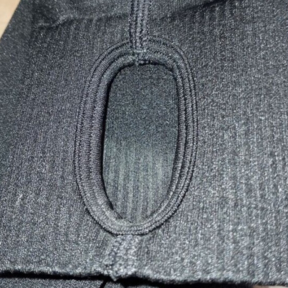 PINK Victoria's Secret Black Quarter-Zip Sweatshirt Sz.XS EUC. - Picture 5 of 7